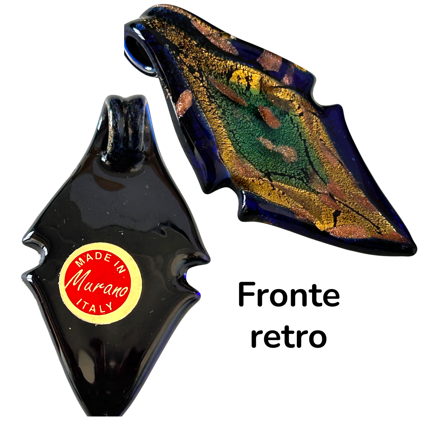 Soglia Aurea della Visione -Talismano in Vetro di Murano