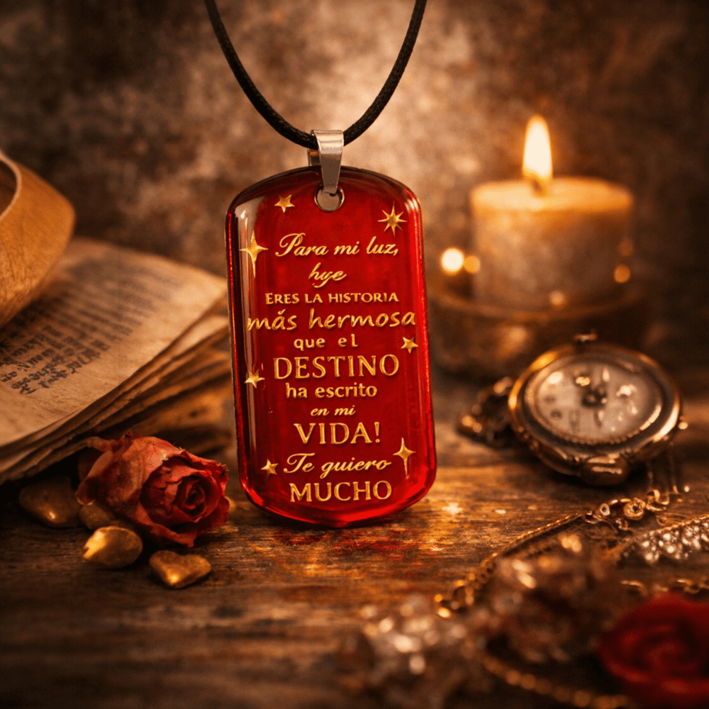 Pendente Messaggio per Figlio o Figlia - con Dedica rjthw8-is