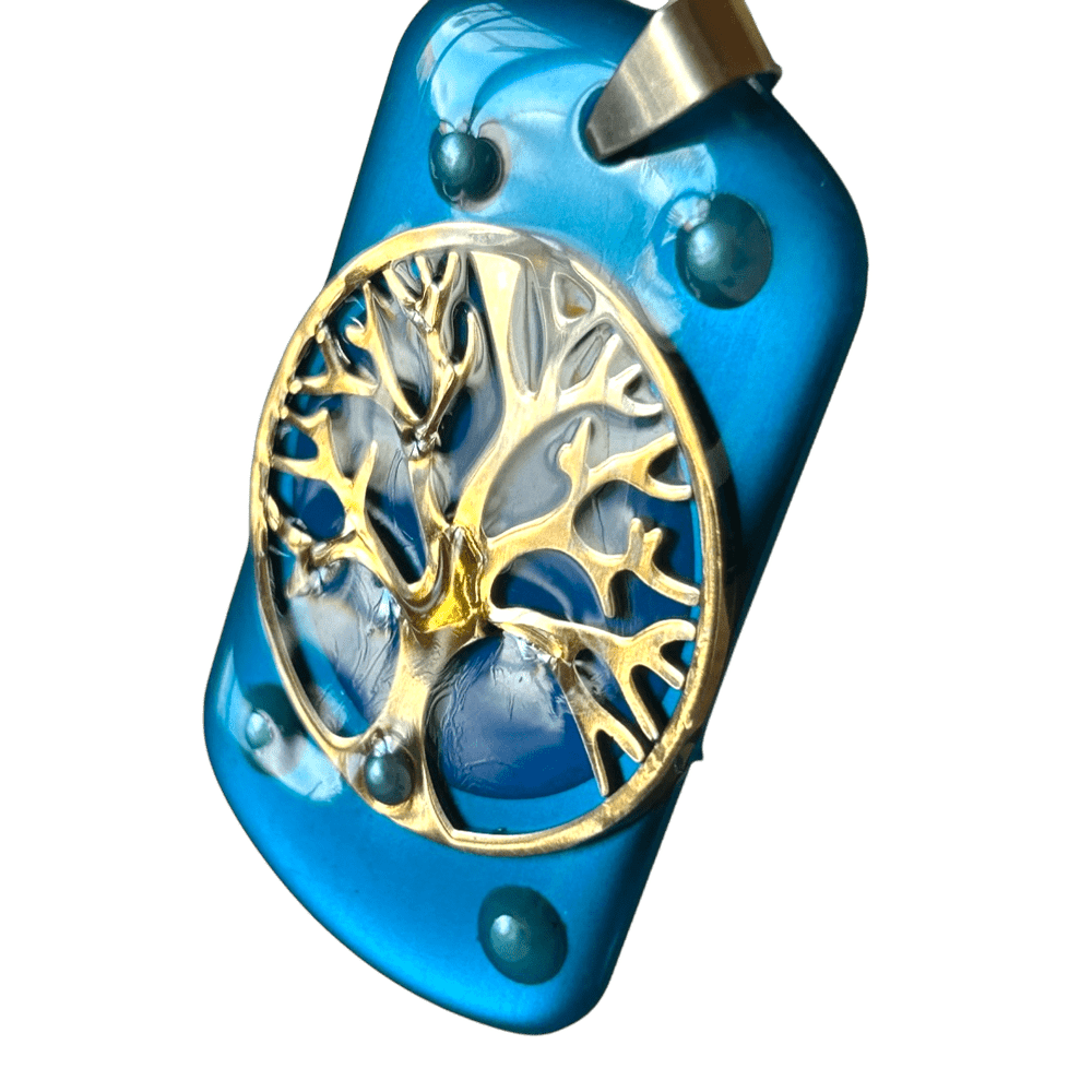 Pendente Albero della Vita - Talismano con incisione rjthw8-is