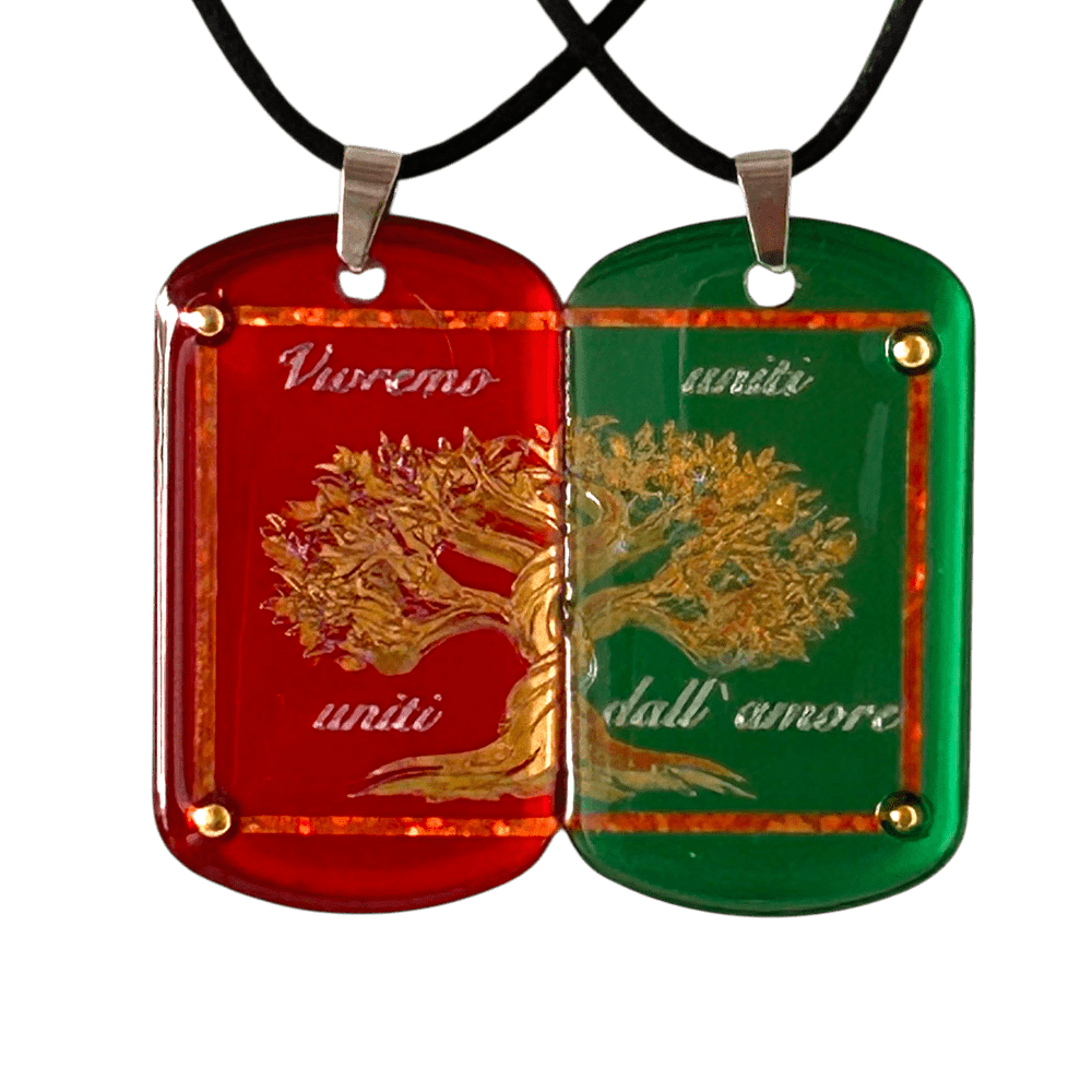 Set di Pendenti Artigianali "Albero della Vita Condivisa" – Personalizzabili | Gioiello Simbolo Unione rjthw8-is