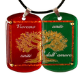 Set di Pendenti Artigianali "Albero della Vita Condivisa" – Personalizzabili | Gioiello Simbolo Unione rjthw8-is