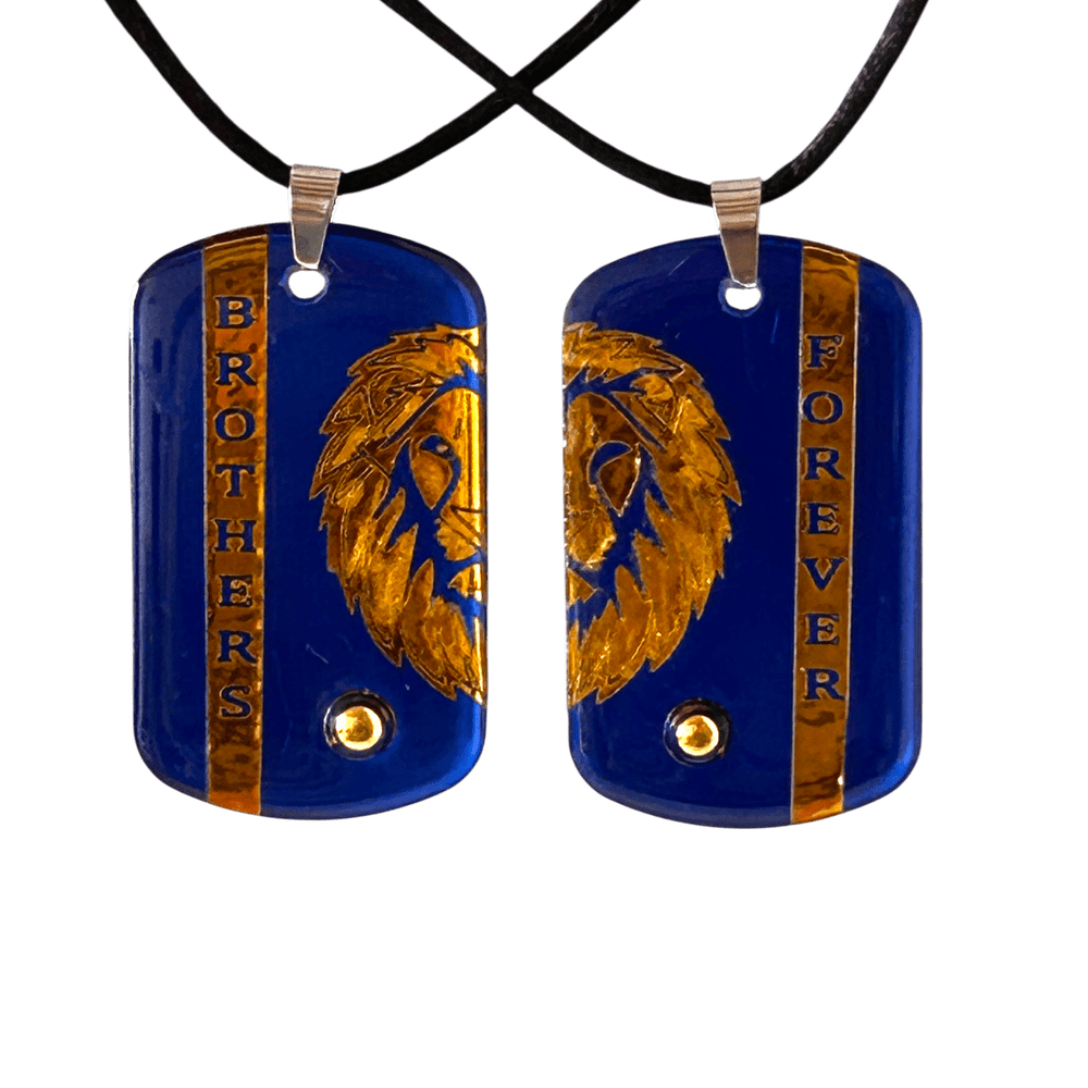 Pendenti Complementari Leone - Fratelli di Anima | Set Doppio Personalizzabile rjthw8-is