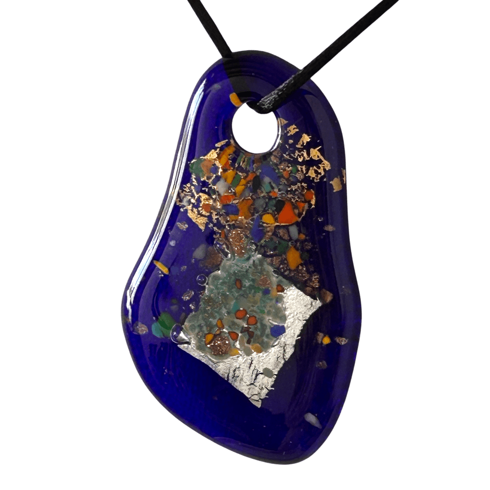 Cuore Aurico della Sintesi - Talismano in Vetro di Murano rjthw8-is