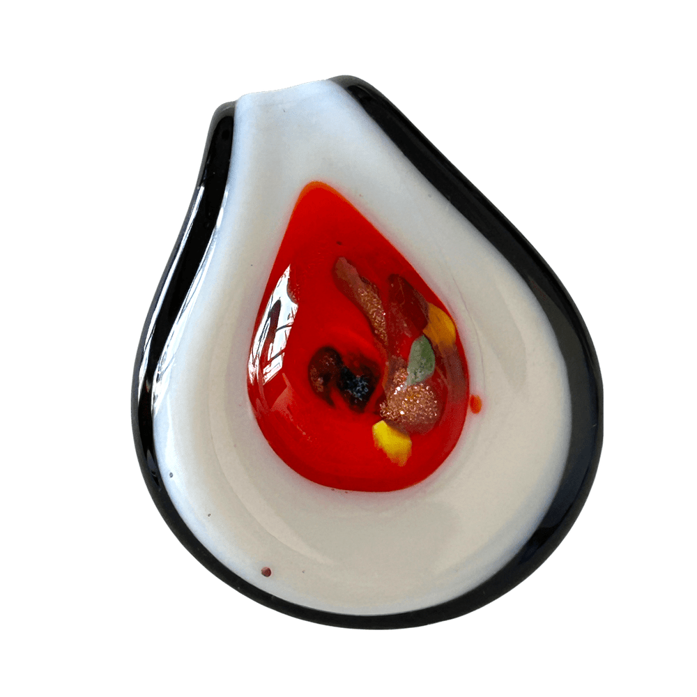 Cuore di Fuoco - Talismano in Vetro di Murano rjthw8-is