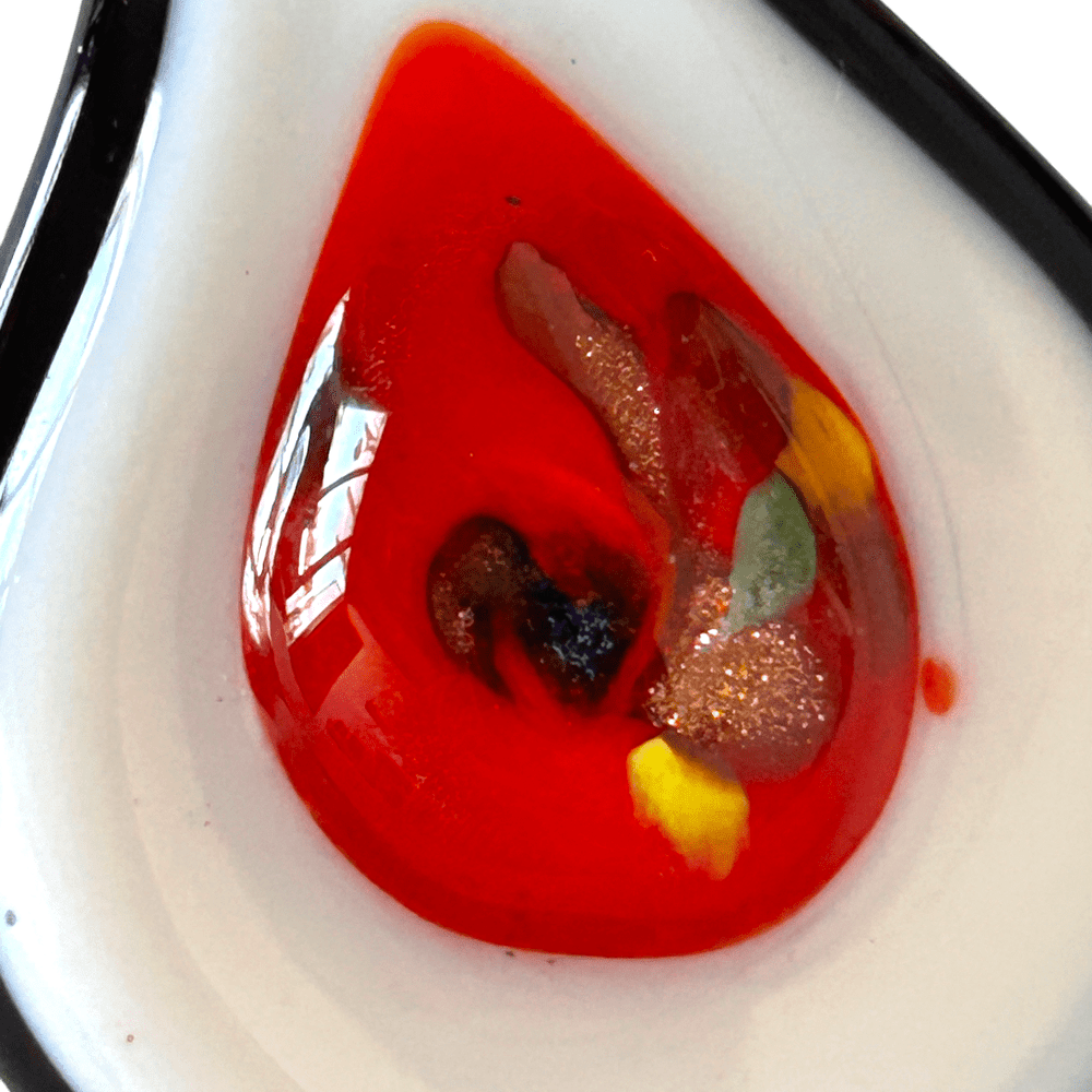 Cuore di Fuoco - Talismano in Vetro di Murano rjthw8-is