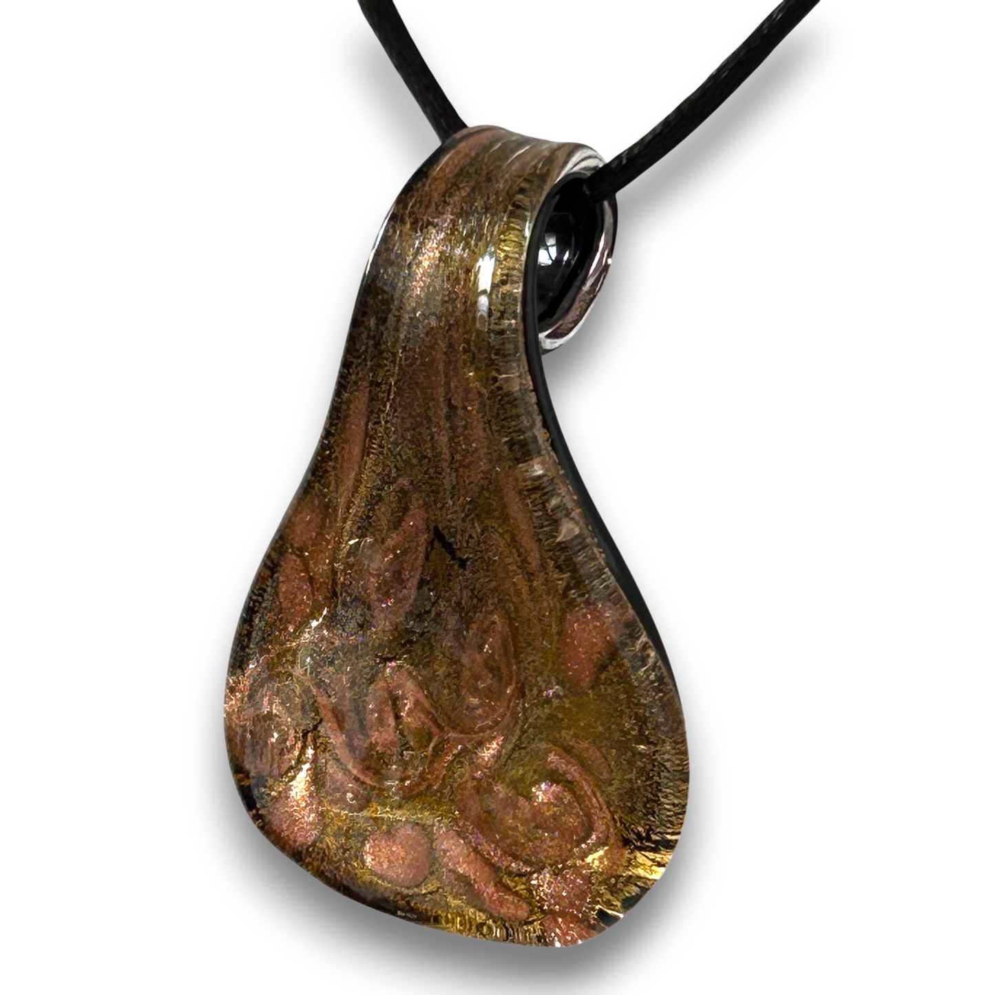 Custodia Aurea - Talismano in Vetro di Murano