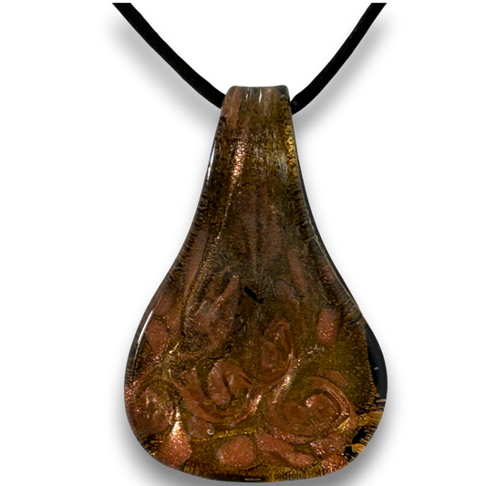 Custodia Aurea - Talismano in Vetro di Murano