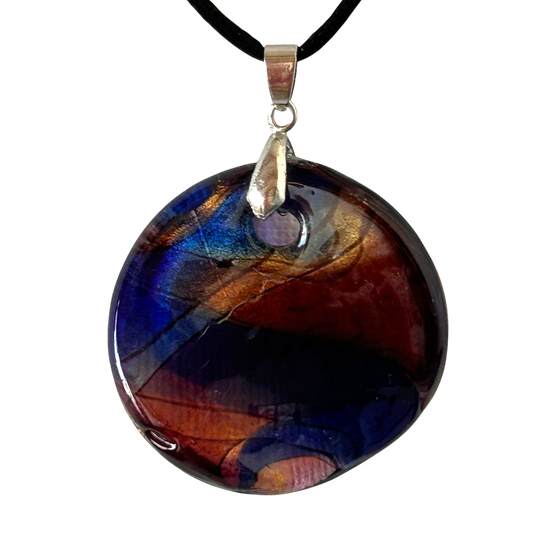 Disco della Doppia Armonia - Talismano in Vetro di Murano