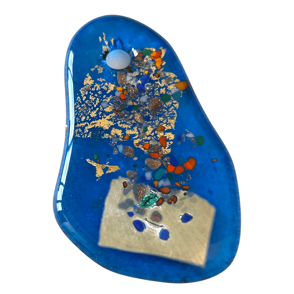 Goccia Azzurra delle Murine - Talismano in Vetro di Murano rjthw8-is