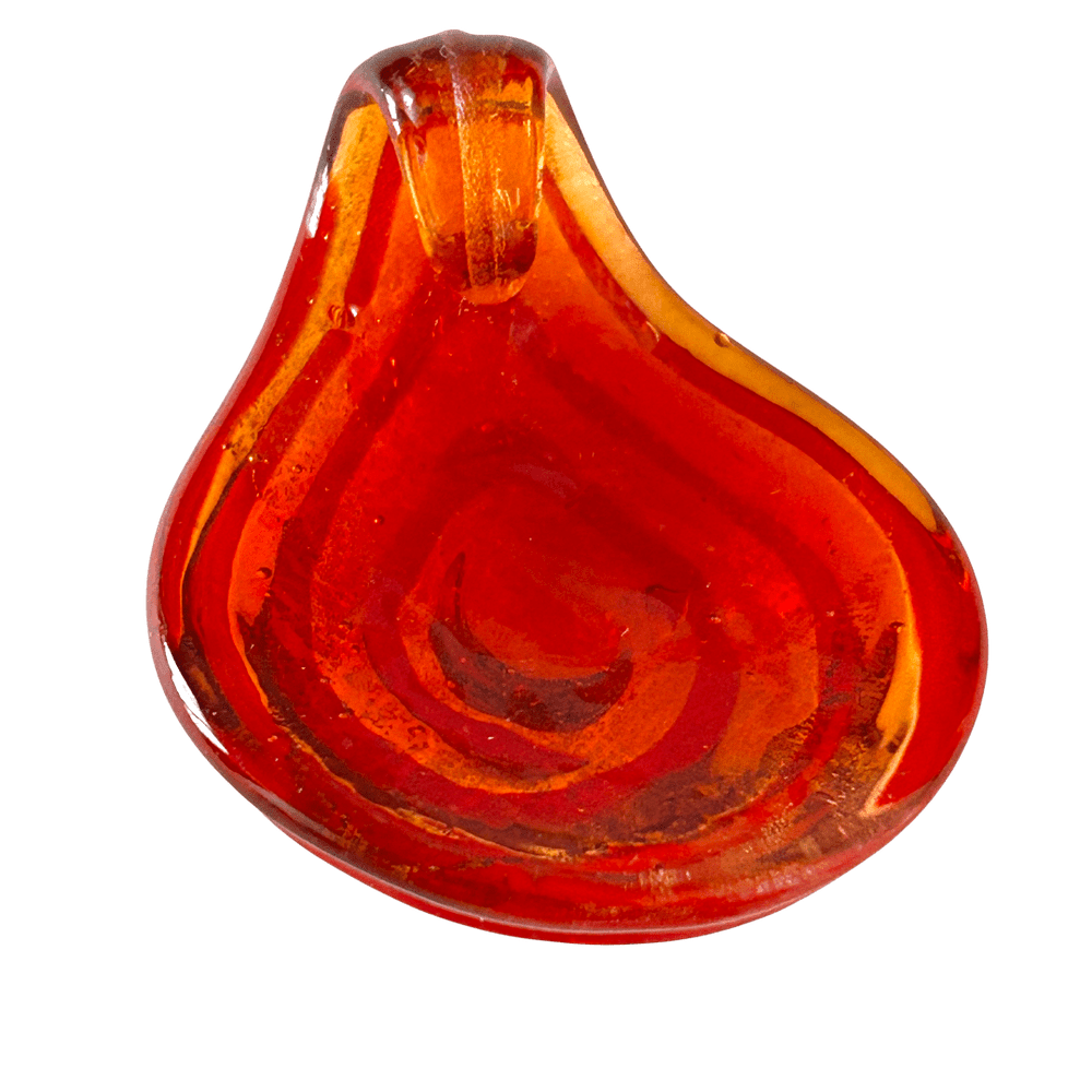 Goccia di Calore Interiore - Talismano in Vetro di Murano rjthw8-is