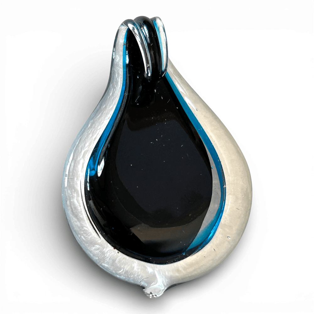 Goccia di Smeraldo Interiore - Talismano in Vetro di Murano rjthw8-is