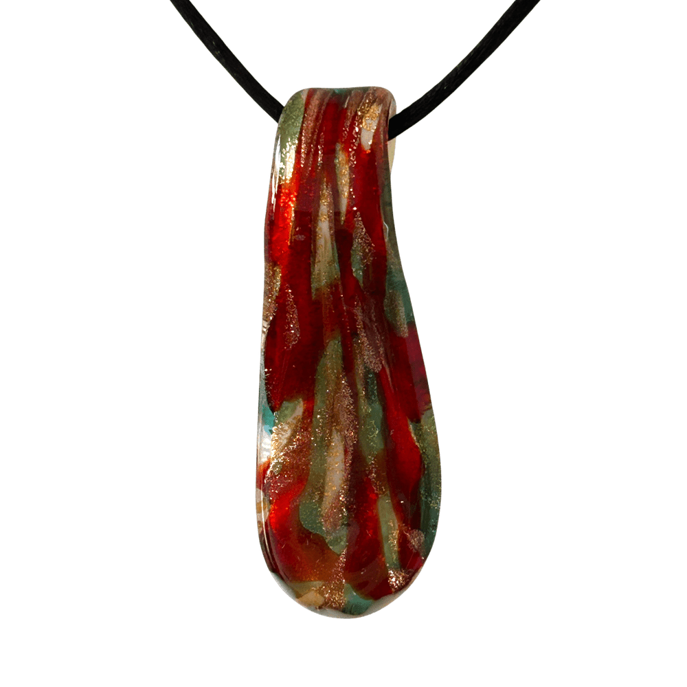 Lama del Fuoco Creativo - Talismano in Vetro di Murano rjthw8-is