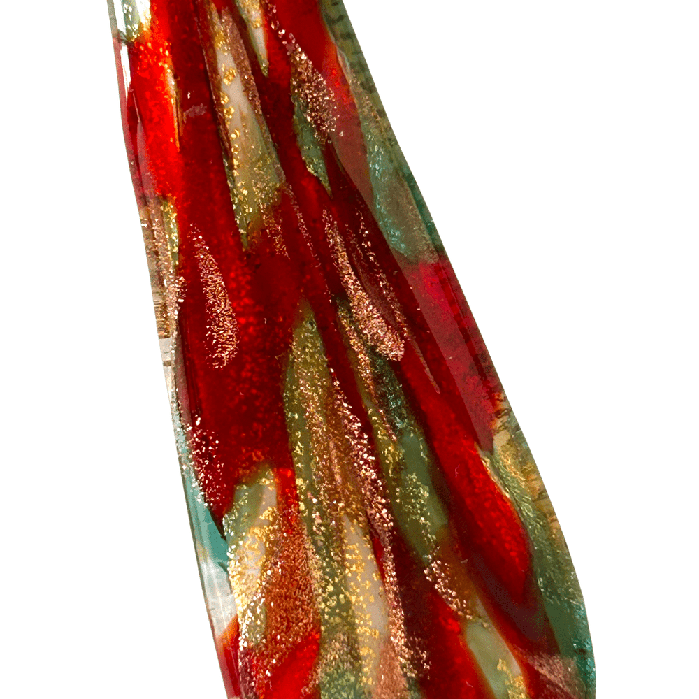 Lama del Fuoco Creativo - Talismano in Vetro di Murano rjthw8-is