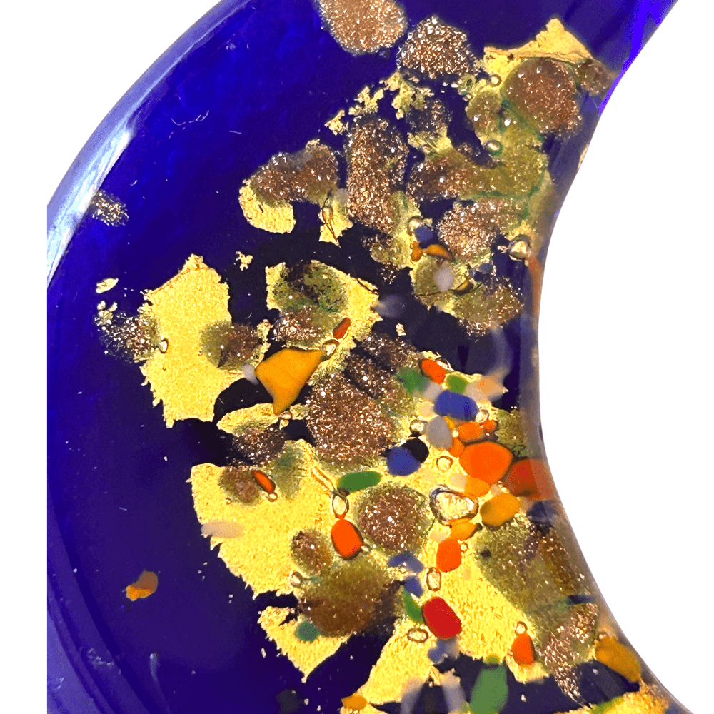 Luna d' Oro Interiore - Talismano in Vetro di Murano rjthw8-is