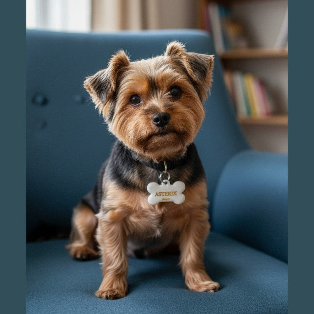 Medaglietta Identificativa Cani - Collezione Fashion Pet - Perla rjthw8-is