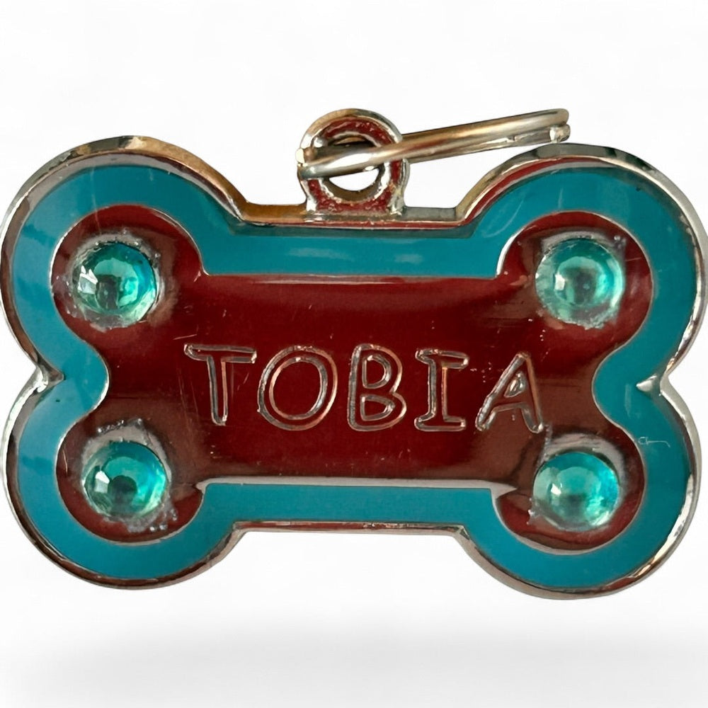 Medaglietta Identificativa Cani - Fashion Pet - Turchese rjthw8-is