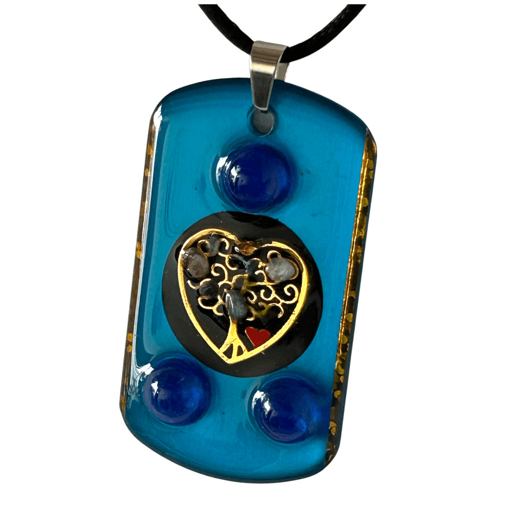 Pendente Albero della Vita a Cuore artigianale con incisione personalizzata rjthw8-is