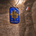 Pendente Personalizzato - Emblema Repubblicano Francese | Artigianale rjthw8-is