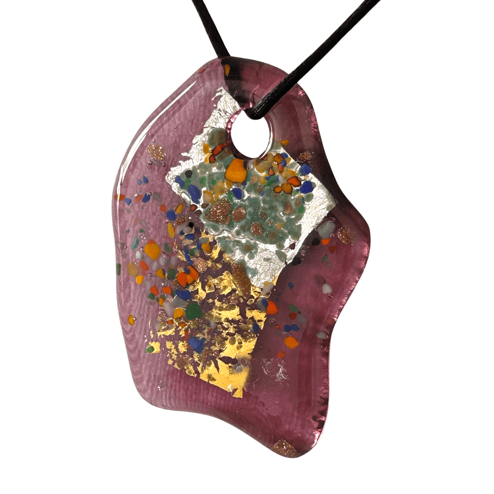 Sigillo della Memoria Aurica - Talismano in Vetro di Murano rjthw8-is