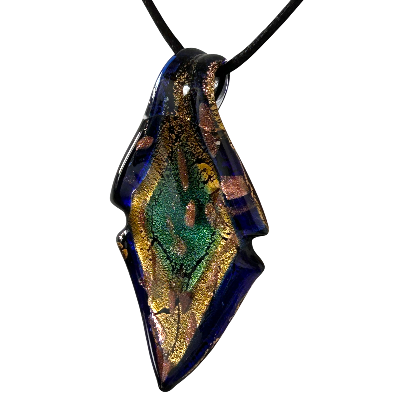 Soglia Aurea della Visione -Talismano in Vetro di Murano