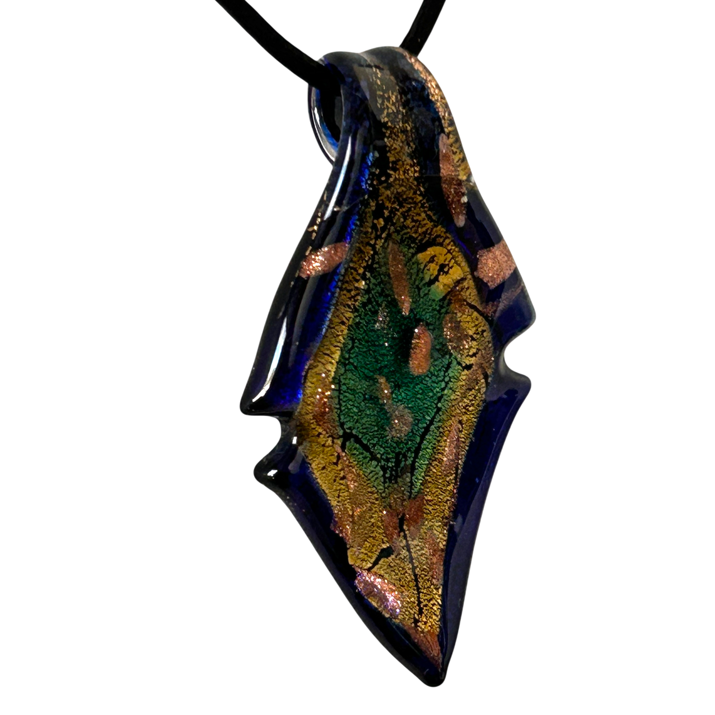 Soglia Aurea della Visione -Talismano in Vetro di Murano