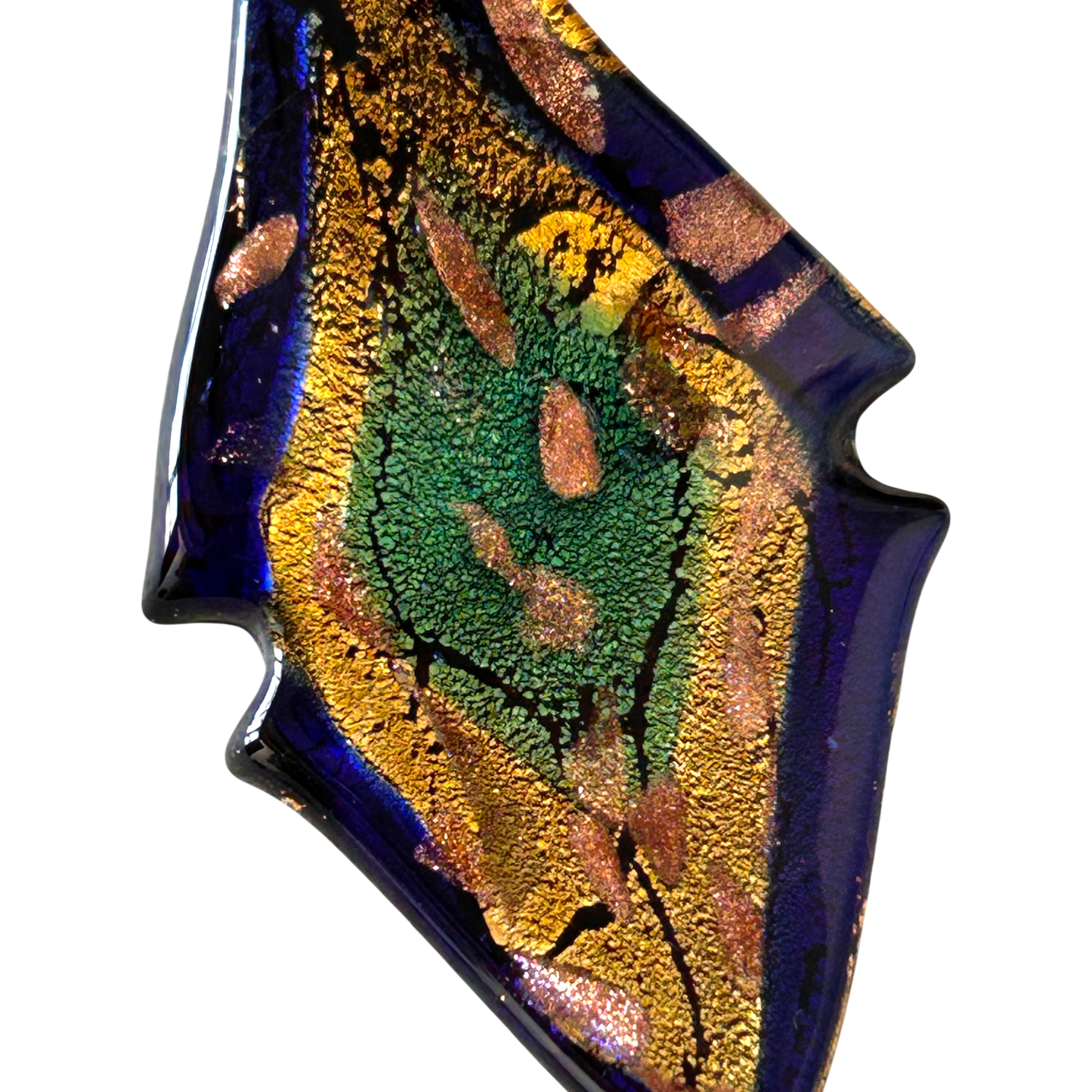 Soglia Aurea della Visione -Talismano in Vetro di Murano