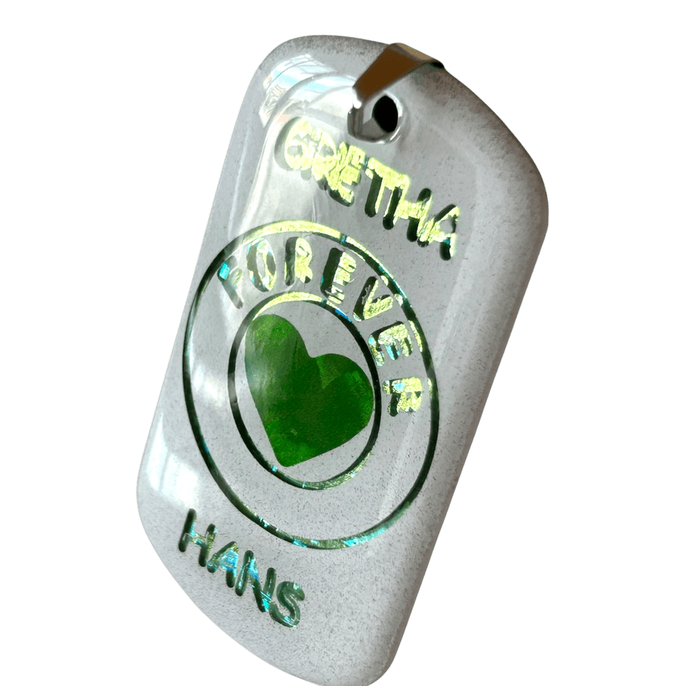 Pendente personalizzato "Forever" - Coppia con nomi | Variante colore rjthw8-is