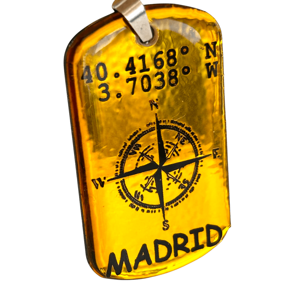 Pendente Coordinate del Cuore - Madrid personalizzabile rjthw8-is