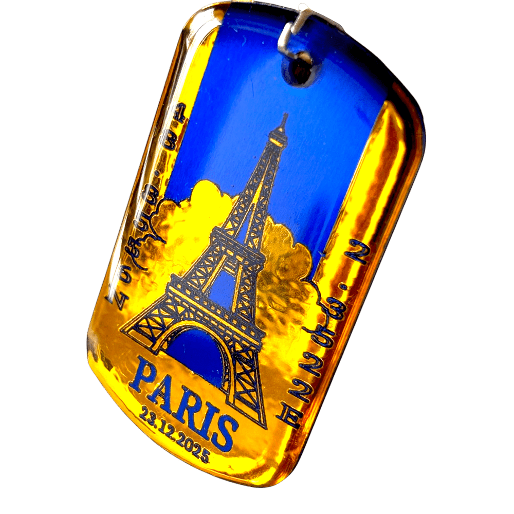 Pendente Coordinate del Cuore - Parigi personalizzabile rjthw8-is