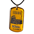 Pendente Coordinate del Cuore - Roma personalizzabile rjthw8-is